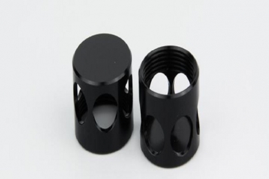 Aluminium black anodized parts