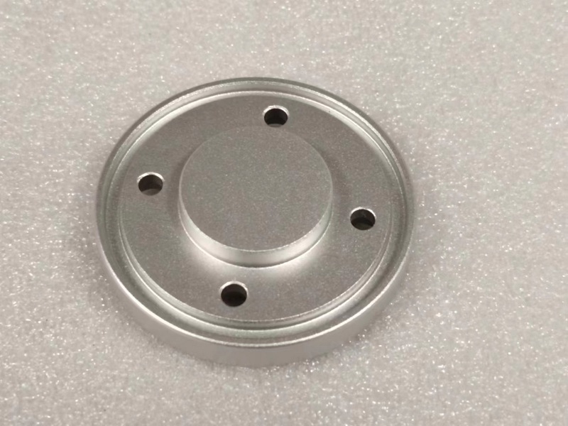 sand blasting+white anodizingProduct photo