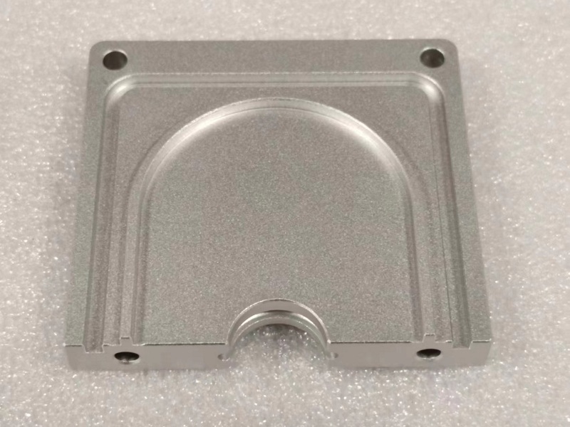 sand blasting+white anodizingProduct photo