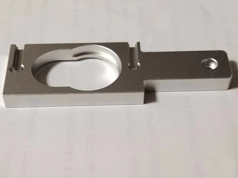 sand blasting+white anodizingProduct photo